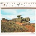 old postcard Brimham Rocks near Ripon