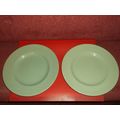PLATES / WOODSWARE BERYL GREEN 9" (23/01)