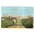 WINDSOR CASTLE, The Long View unused vintage po...