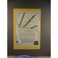 1930 Sheaffer's Lifetime Pen Ad - Willing Service