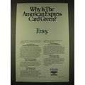 1989 VISA Card Ad - Why is the American Express...
