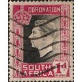 SOUTH AFRICA, George VI, Coronation, red 1937, 1d