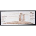 STAMP BOOKLET - 50p PAXTON'S TOWER (FEBRUARY 1982)