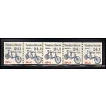 2266 24.1c Tandem Bicycle Very Fine MNH Dry Gum...