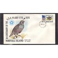 FDC Int'l Norfolk Island Honoring USA Bicent (C...