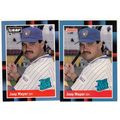 TWO Joey Meyer Rated Rookie baseball cards 1988...