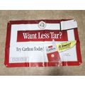 Carlton Cigarettes Outdoor banner 29" X 44" new...