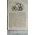 1845 The Penny Magazine No. 843 Magician of Cai...