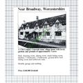 Broadway Worcestershire House Sale Advert - 198...