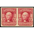 320A, Mint Superb NH 2¢ Type II Pair - Stuart Katz