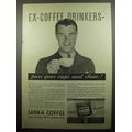 1932 Sanka Coffee Ad - Ex-coffee drinkers - pas...