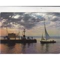 Riviera Adriatica Vele sur Mer Italy Postcard p...