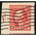 409, Used 2¢ With PL# - A HUGE JUMBO - Stuart Katz