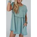 Canton Corded Knit Textured Patched Pocket Fril...