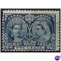 Canada 1908 SG191 5c Indigo Fine Used