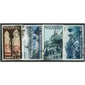 1953 4 different values - #952 fine used (o)