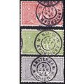 NIEDERLANDE NETHERLANDS [1906] MiNr 0069-71 ( O...