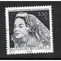 AUSTRIA 1968 SG 1520 3s.50 BLUE VORARLB BERG LA...