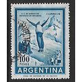 ARGENTINA REP 1959 1000p BLUE SKI JUMPER SG1290...
