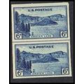 761 6c Crater Lake Very Fine MNH Hor Line Vert ...