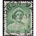 AUSTRALIA, 1937 1d Queen Elizabeth p13.5 X 14, ...
