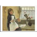 Garstin, Norman - Girl in a Cottage Window - ar...
