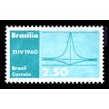 Brazil 1960 unused (mint, no gum) c1960-04