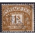 GB 1960 QE2 1/-d Ochre Postage Due Used SG D64 ...