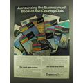 1972 Chemical Bank Ad - Book-of-the-Country Club