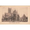 Lincoln Cathedral Lincolnshire Postcard (Lin77927)