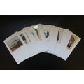 BENHAM PCM - SILK POSTCARD MINT YEAR SET 1985