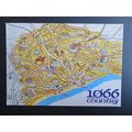 1066 Country, Sussex Map Postcard #2