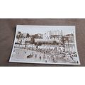 1950s Real photo Postcard - Broadstairs busy be...