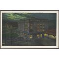 Lackawanna Rail Road Station at Night, Scranton...
