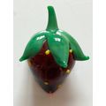 GLASS FRUIT MINIATURE - STRAWBERRY