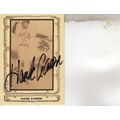 HANK AARON 1980 AUTOGRAPHED MILWAUKEE BRAVES HA...