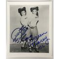 Annette Funicello & Doreen Tracey Signed Autogr...