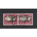 SouthAfrica.SG108 1d "Victory" Pairs.Fine Used....