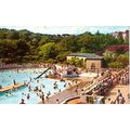 Vintage 'Greaves' Postcard - North Bay Bathing ...