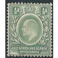 East Africa & Uganda Prot 1904 SG17a 1/2d Grey-...