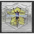 FRA 2003 50c 'TOUR DE FRANCE' FINE USED (EBID55...