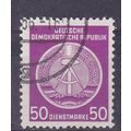 GERMANY DDR 1954 OFFICIAL ( DOTS TYPE ) 50pf VA...