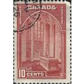 CANADA, Memorial Chapel, Parliament, red 1938, 10c, #4