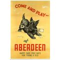 Advertising ABERDEEN Scottie Dog Postcard (Mayf...