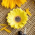Trinket Dish - Sunflower Design Trinket Dish
