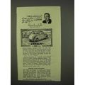 1947 Crosley Convertible Car Ad - Comfortable