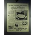 1960 Campbell's New England Clam Chowder Soup Ad