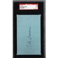 Tito Francona 3x5 Index Card Autograph SGC Auth...