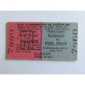 Isle of Man Railway Ballaugh-Peel Road Ticket #101