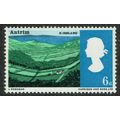 1966 Landscapes 6d Black Emerald & New Blue SG6...